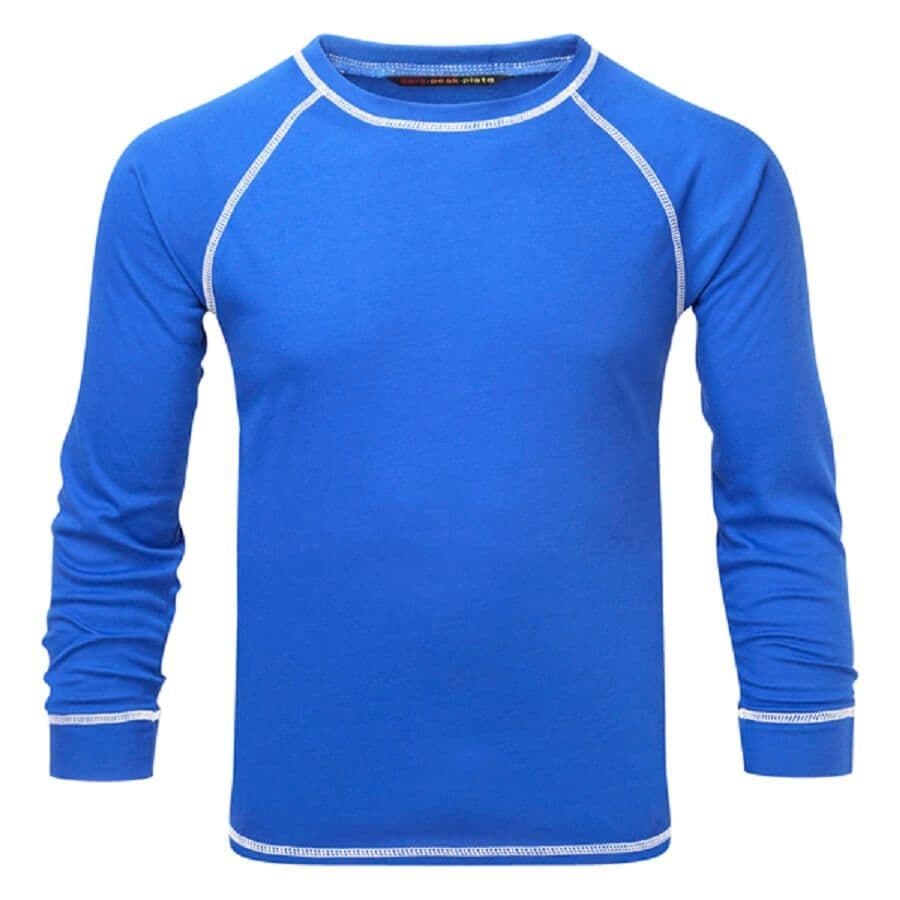 Supatherm Unisex Thermal Long Sleeve Top blue XL