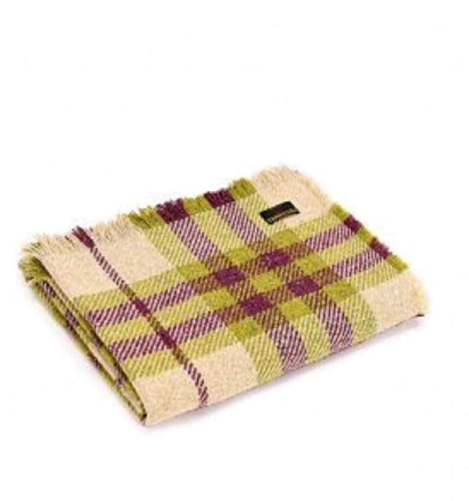 Tweedmill Textiles Keith Check Recycled Rug 120 x 150cm
