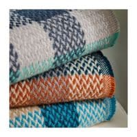 Tweedmill Textiles Recycled All Wool Celtic Weave Check Throw