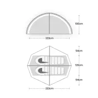 Wild Country Helm  Elite 2 Tent 2.13kg
