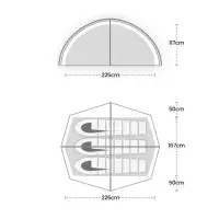 Wild Country Helm  Elite 3 Tent 2.5Kg