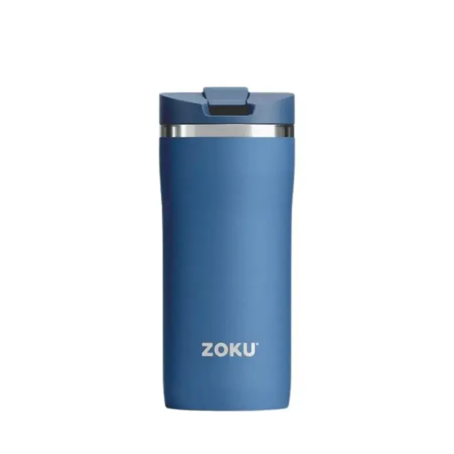 Zoku Travel Mug Stainless Steel Blue