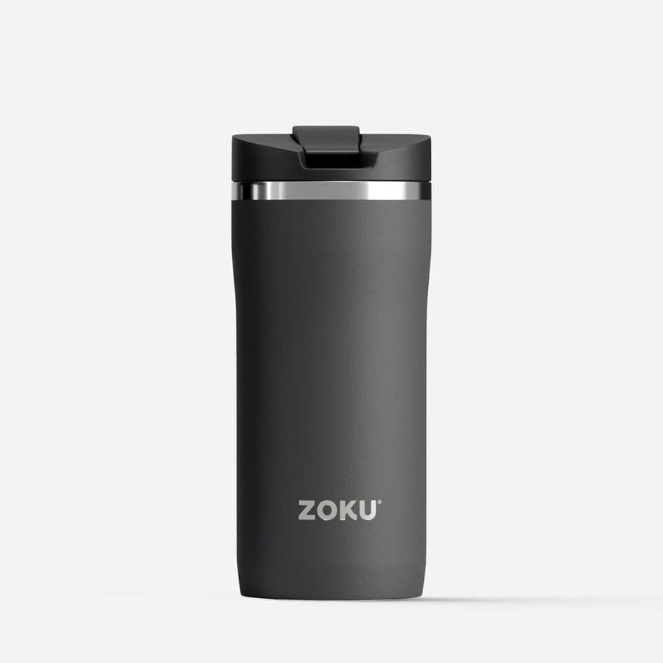 Zoku Travel Mug Stainless Steel Grey