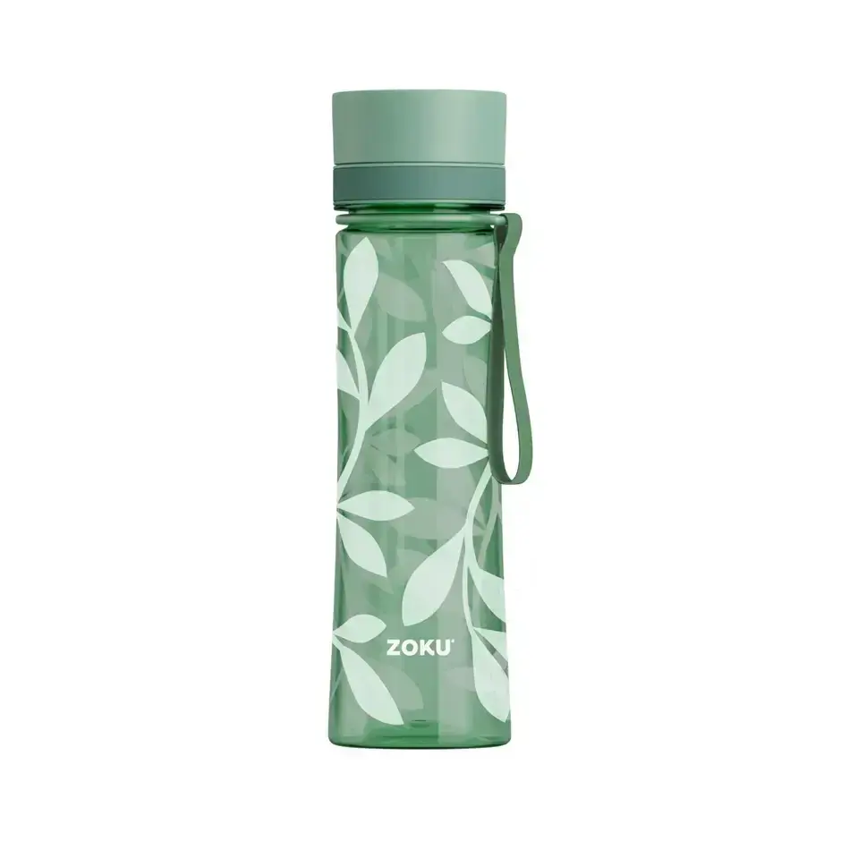 Zoku Water Bottle Green Leaf Eastman Tritan™