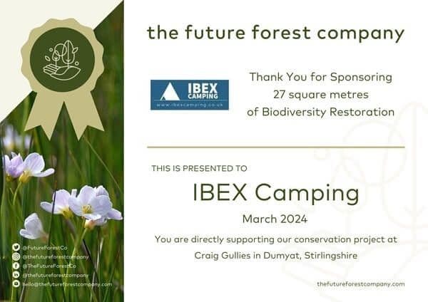 The Future Forest Company March 2024 Biodiversity Sponsorship