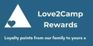 IBEX Camping Love to Camp Rewards logo