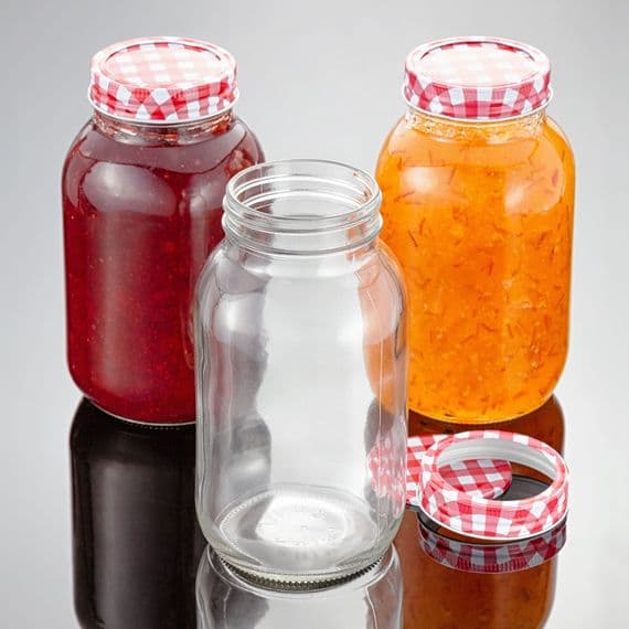 1lt Set if 3 Preserving Jars