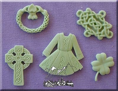 Alphabet Moulds:: Luck Of The Irish