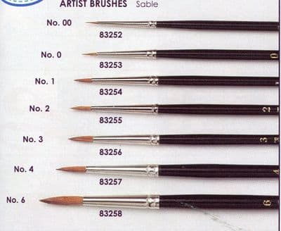 Artist Brushes - Sable