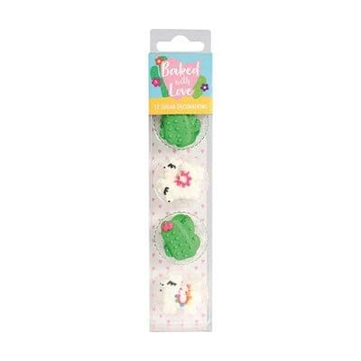 Baked with Love Sugar Decorations: Llama & Cactus Discontinued