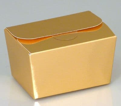 Ballotin Box 125g: Shiny Gold