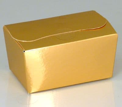 Ballotin Box 250g: Shiny Gold