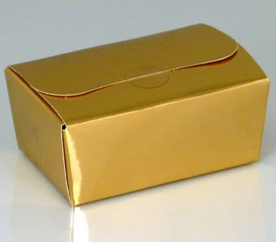 Ballotin Box 375g: Shiny Gold