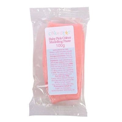 Cake Star Modelling Paste 100g: Baby Pink