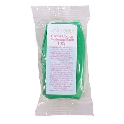 Cake Star Modelling Paste 100g: Green