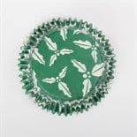 Culpitt Muffin Cases: Green/Holly 2274