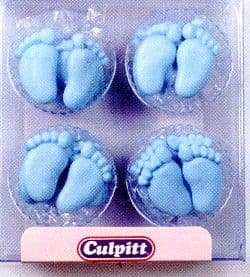 Culpitt Sugar Pipings: 163, Blue Baby Feet