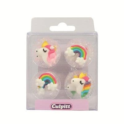 Culpitt Sugar Pipings: 414 Rainbows & Unicorns