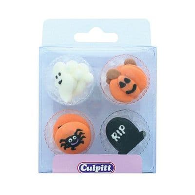 Culpitt Sugar Pipings: 469 RIP, Ghost, Pumpkin & Spider