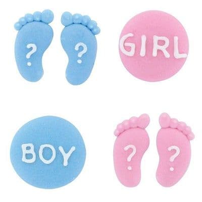 Culpitt Sugar Pipings: 477 Gender Reveal