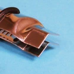 CV304 Closed Vee plain crimper 1/2