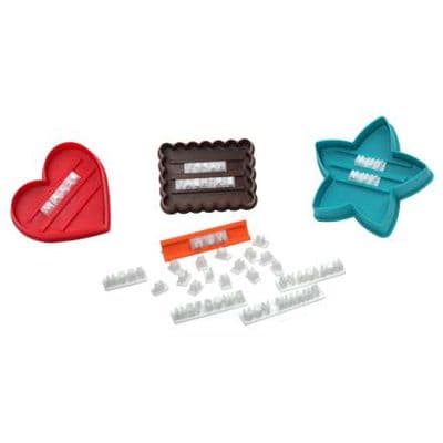 Dexam Message-in-a-Cookie Cutter Set