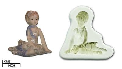 DPM Mould: Ballerina, sitting