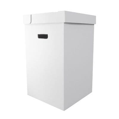 Extra Tall White Corrugated Cake Box & Insert: 16