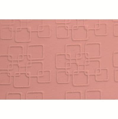 FMM Embossed Rolling Pin: Retro Square
