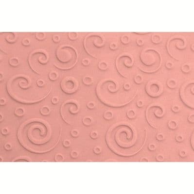 FMM Embossed Rolling Pin: Retro Swirl