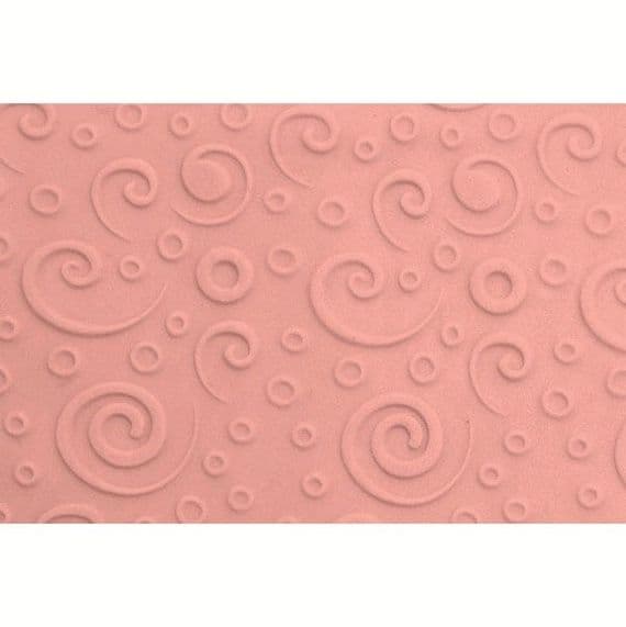 FMM Embossed Rolling Pin: Retro Swirl