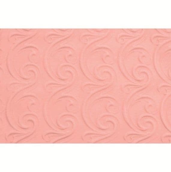 FMM Embossed Rolling Pin: Vintage Swirls