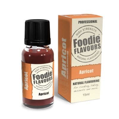 Foodie Flavours Natural Flavouring 15ml: Apricot (B.B. Dec. 21)