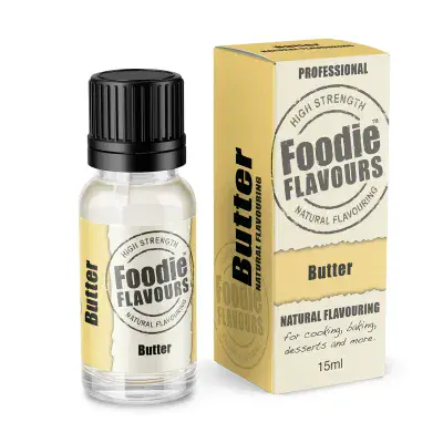 Foodie Flavours Natural Flavouring 15ml: Butter