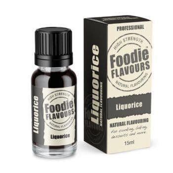 Foodie Flavours Natural Flavouring 15ml: Liquorice B.B. March 2023