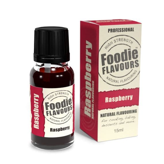 Foodie Flavours Natural Flavouring 15ml Raspberry