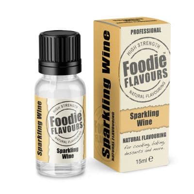 Foodie Flavours Natural Flavouring 15ml: Sparkling Wine