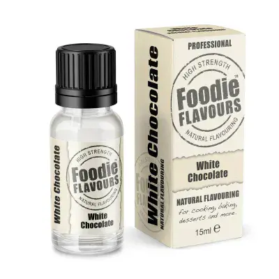 Foodie Flavours Natural Flavouring 15ml: White Chocolate