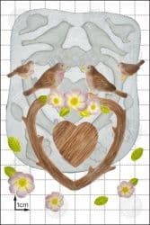 FPC Sugarcraft Mould: Birds & Branch Frame