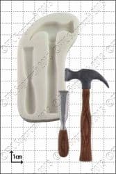 FPC Sugarcraft Mould: Hammer & Chisel