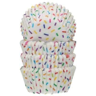 Funcakes Mini Baking  Cases: Sprinkles  (pack of 100)