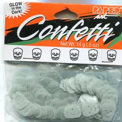 Halloween Confetti: Skulls