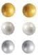 House of Cake Edible Metallic Jelly Pearls