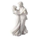 Ivory Resin Bride & Groom: Dancing Couple CT227