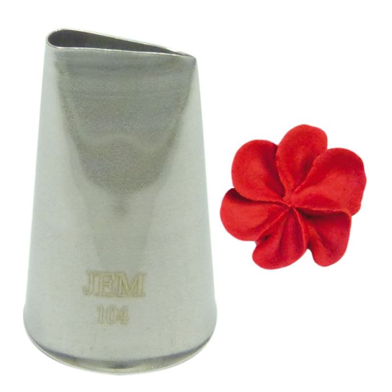 Jem Piping Nozzle 104 Medium Petal / Ruffle