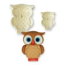 Jem Pop It Mould: Owl (set of 2)