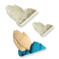 Jem Pop It Mould: Praying Hands (set of 2)