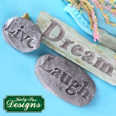 Katy Sue Mould: Dream Driftwood & Word Stones