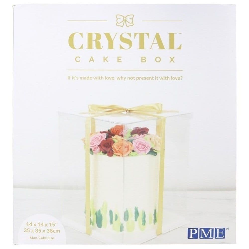 PME Crystal Cake Box 6" 15cm