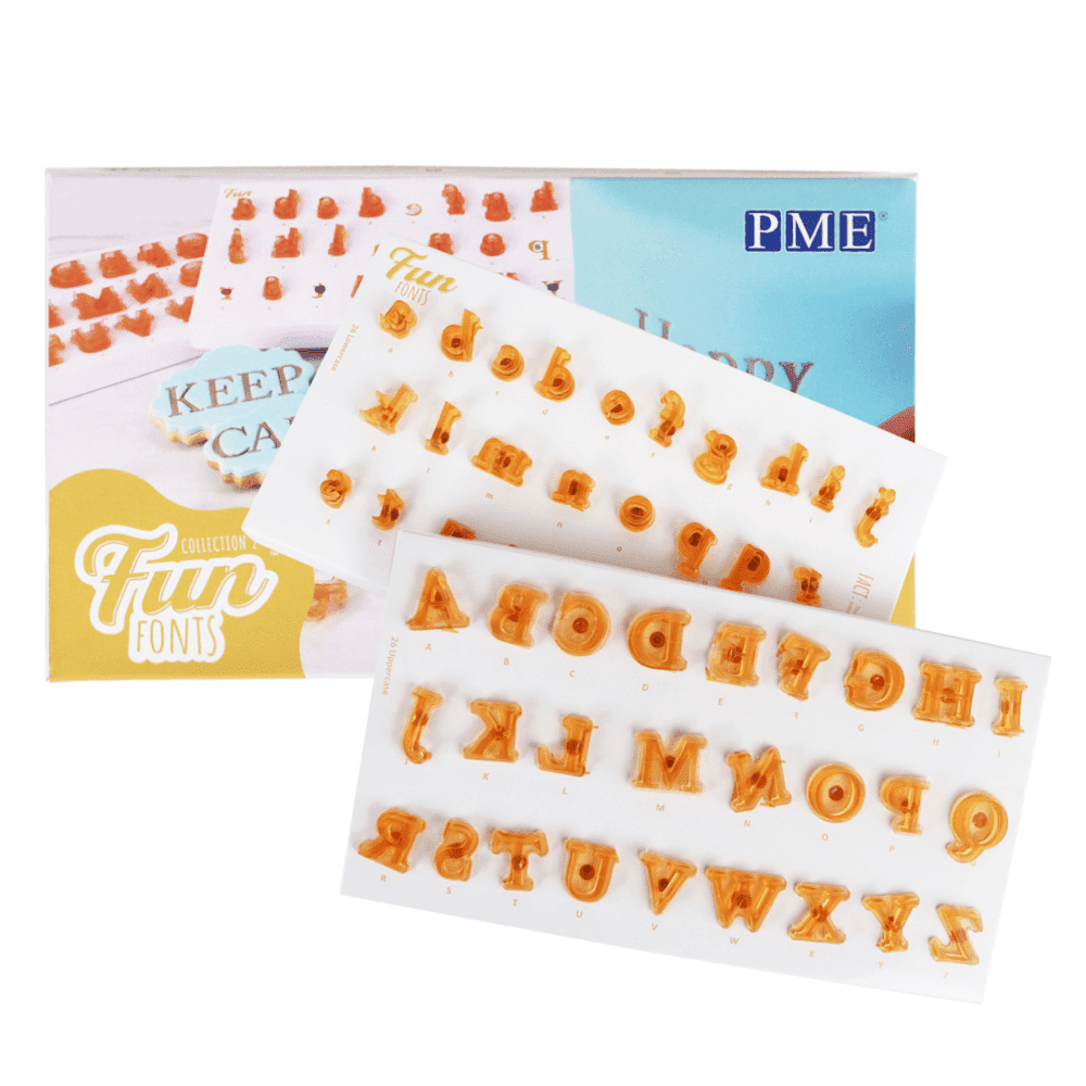 PME Fun Fonts Collection 2 Alphabet Letters Upper & Lower Case